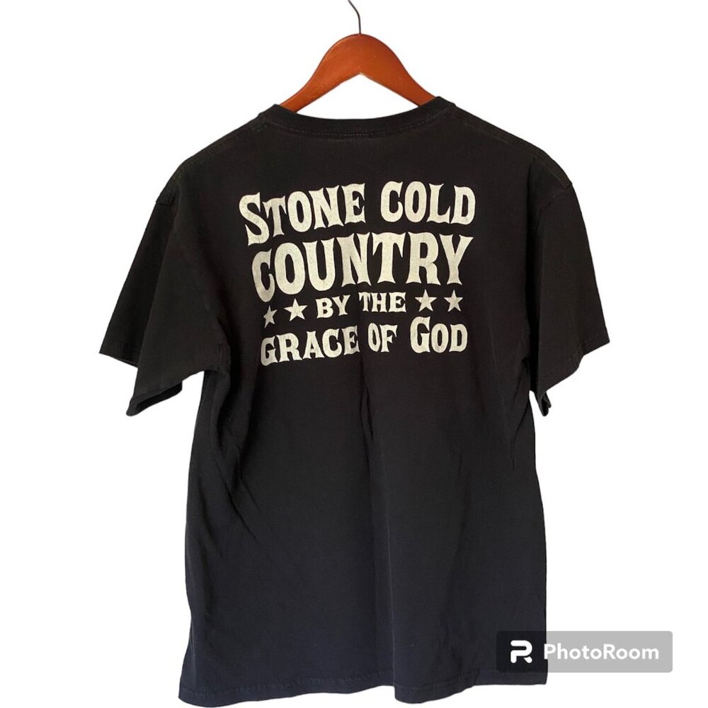 Brantley Gilbert Black S/S T-Shirt Men's Size L Concert Tour Country Music Tee - Picture 8 of 10